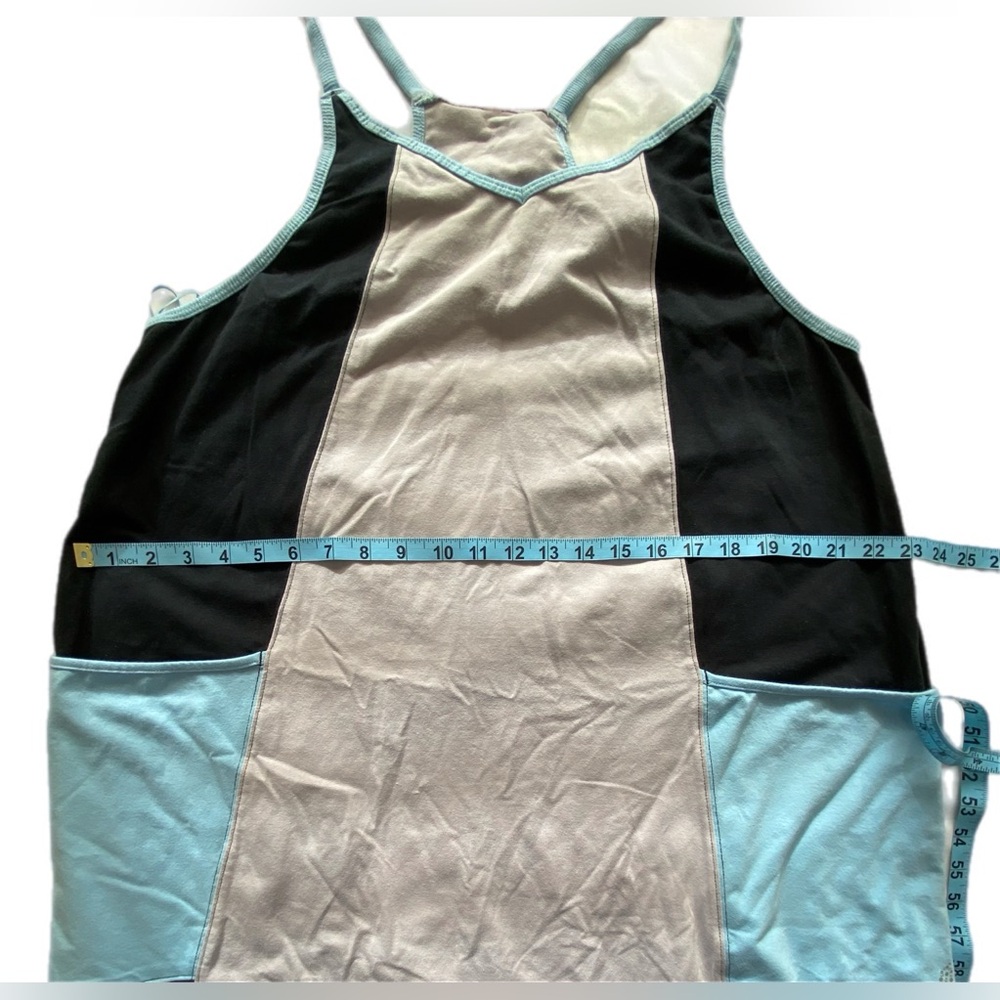 FP Movement Colorblock Hot Shot Onesie Gray Black Blue Medium - Picture 11 of 16